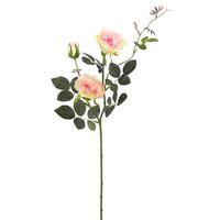 Vickerman 31" Artificial Yellow/Pink Rose Spray (3 pack)