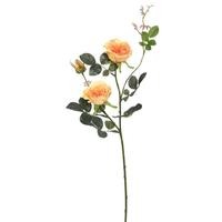 Vickerman 31" Artificial Light Orange Rose Spray (3 pack)
