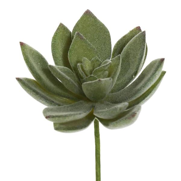 4" Artificial Echeveria Pick (3 pack)