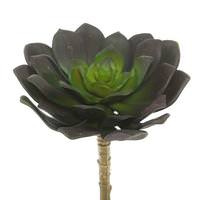 Vickerman 5.75" Artificial Green Echeveria Pick (3 pack)