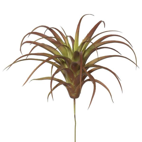 6.5" Artificial Green/Red Tillandsia Pick (3 pack)