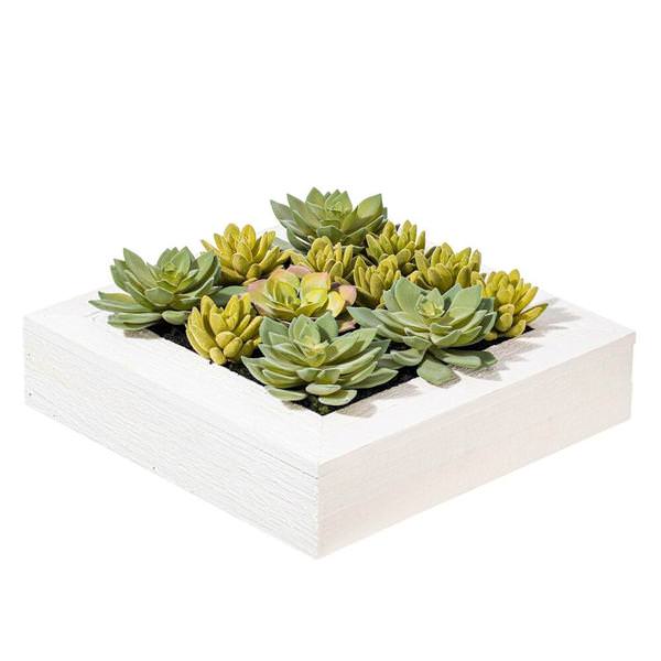 12"x12" Artificial Succulent Arrangement