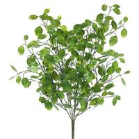 Vickerman 20" Artificial Green Seeded Leaf Bush