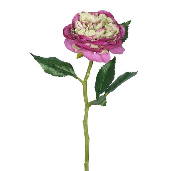 13" Artificial Purple Rose Stem (6 Pack)