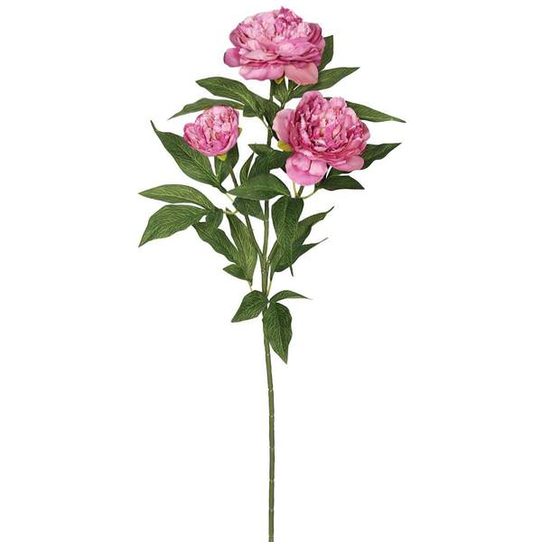 27" Artificial Purple Rose Spray (3 Pack)