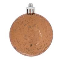 View 4" Mocha Shiny Mercury Ball Ornament (6 pack)
