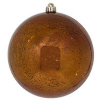 Vickerman 8" Copper Shiny Mercury Ball Ornament