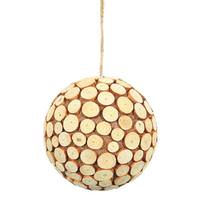 Vickerman 6" Pine Chip Ball Ornament