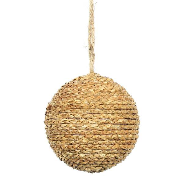 4" Camel Rope Ball Ornament (4 pack)