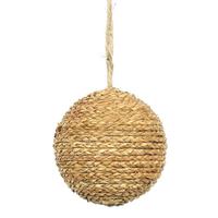 Vickerman 4" Camel Rope Ball Ornament (4 pack)