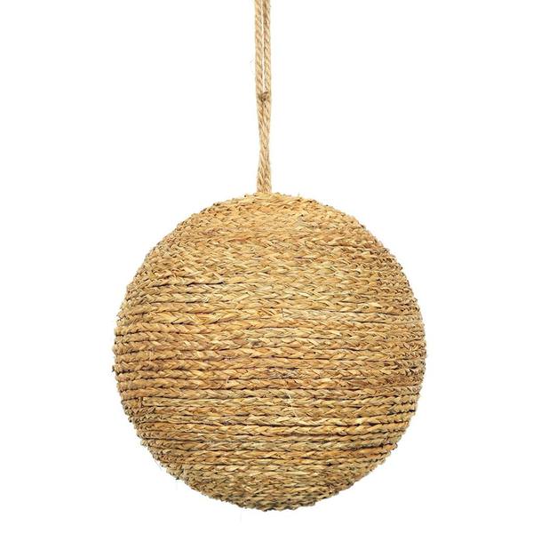 8" Camel Rope Ball Ornament
