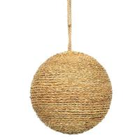 Vickerman 8" Camel Rope Ball Ornament