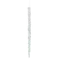 View 18" Clear Acrylic Icicle Ornament (4 pack)