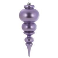 Vickerman 14" Lavender Matte Finial Ornament