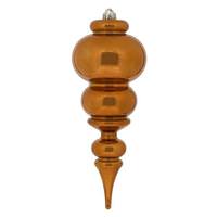 Vickerman 14" Copper Shiny Finial Ornament
