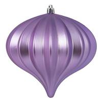 View 5.7'' Lavender Matte Onion Ornament (3 pack)
