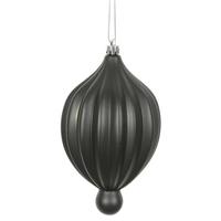 Vickerman 6.3" Black Matte Lantern Ornament (4 pack)