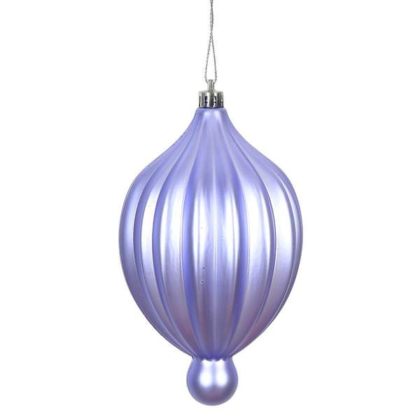 6.3" Lavender Matte Lantern Ornament (4 pack)