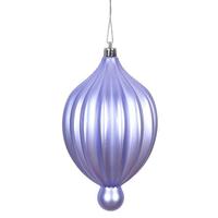 View 6.3" Lavender Matte Lantern Ornament (4 pack)