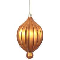 Vickerman 6.3" Copper Matte Lantern Ornament (4 pack)