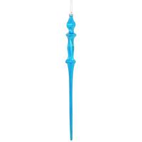 Vickerman 15.7" Blue Shiny Icicle Ornament (3 pack)
