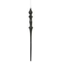 Vickerman 15.7" Black Shiny Icicle Ornament (3 pack)