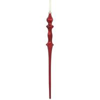 Vickerman 15.7" Wine Shiny Icicle Ornament (3 pack)