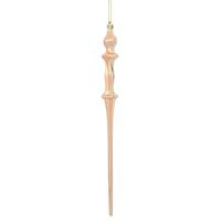 Vickerman 15.7"  Rose Gold Shiny Icicle Ornament (3 pack)