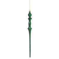 Vickerman 15.7"  Midnight Green Shiny Icicle Ornament (3 pack)