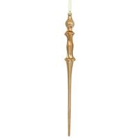 Vickerman 15.7"  Mocha Shiny Icicle Ornament (3 pack)