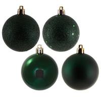View 2.4" Midnight Green 4 Finish Ball Christmas Ornament