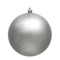 View 2.4" Pewter Matte Ball Ornament (24 pack)