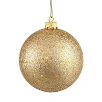 Vickerman 10" Gold Sequin Ball Christmas Ornament