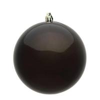 Vickerman 10" Gunmetal Candy Ball Ornament
