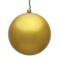 Vickerman 12" Gold Candy Finish Ball Ornament