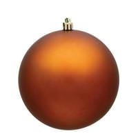 Vickerman 15.75" Copper Matte Ball Christmas Ornament