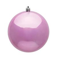 View 3" Pink Shiny Finish Ball Ornament (32 pack)