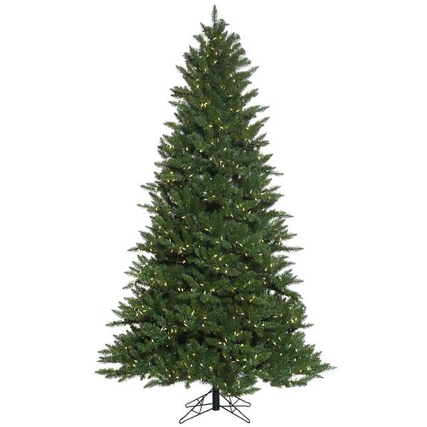 10' x 77'' Artificial Norwood Pine 1550 Warm White LED Lights
