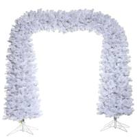 Vickerman 8' x 33" Crystal White Arch