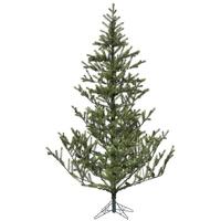 Vickerman 7.5' x 72'' Artificial Creekside Spruce Tree 950 Micro Warm White LED Lights