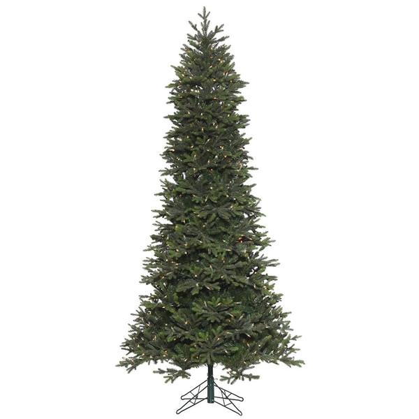 10' x 64'' Artificial Hudson Spruce 1200 Clear Miniature Lights