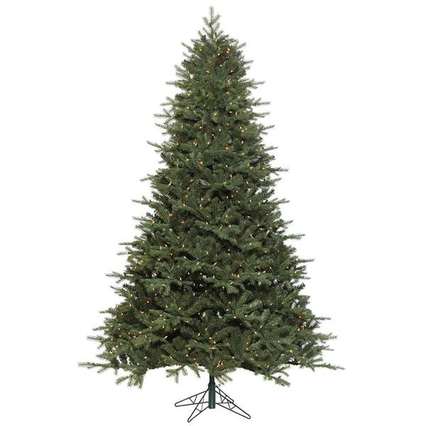 12' x 81'' Artificial Denver Spruce 1950 Clear Miniature Lights