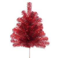 Vickerman 2' Ruby Red Pine Spray