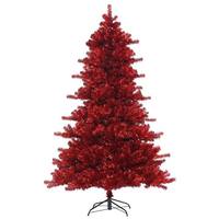 Vickerman 7.5' x 58" Ruby Red Pine Tree