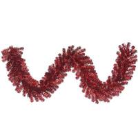 Vickerman 9' Artificial Ruby Red Pine Garland
