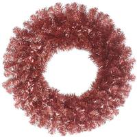 Vickerman 30" Artificial Rose Pine Wreath