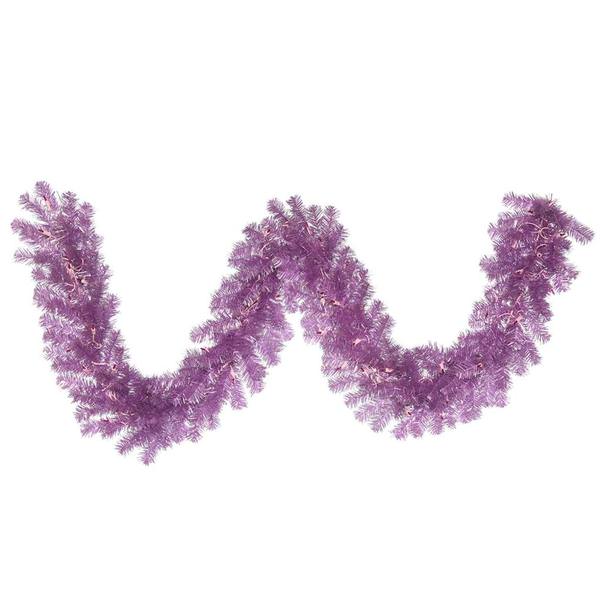 Vickerman 492444 - Purple Christmas Garland | LightBulbs.com