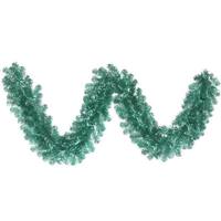 Vickerman 9' Artificial Teal Pine Garland