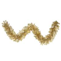 Vickerman 9' Artificial Antique Gold Pine Garland with 70 Dura-Lit® LED Warm White Lights