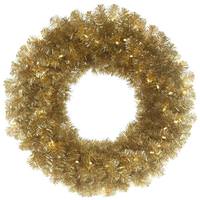Vickerman Gold Christmas Wreaths